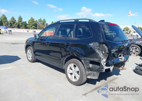 2016 Subaru Forester 2.5I Premium from USA, damaged, VIN JF2SJADC1GH485584
